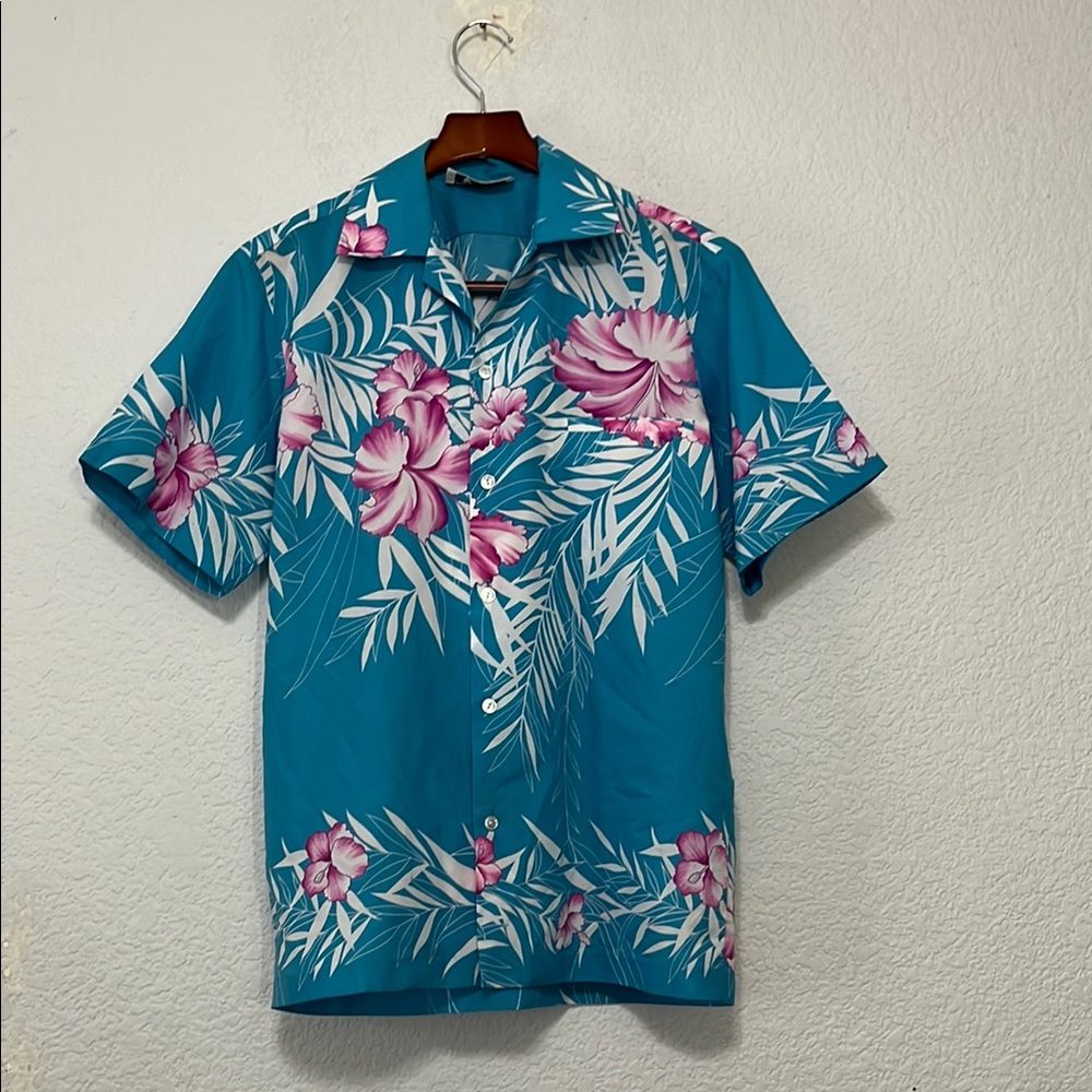 Vintage 70s 80s Hilo Hattie Hawaiian Shirt
